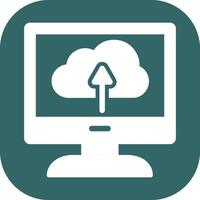 Cloud Backup Vector Icon