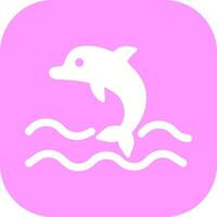 Dolphin Vector Icon