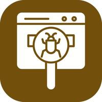 Web Bug Vector Icon