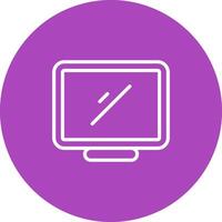 Desktop Computer Vector Icon