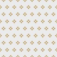 Gold pattern on ivory background seamless vector