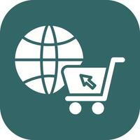 E commerce Online Store Vector Icon