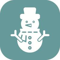 Snowman Vector Icon