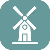 Windmill Vector Icon