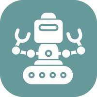 Industrial Robot I Vector Icon