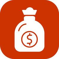 Money Bag Vector Icon