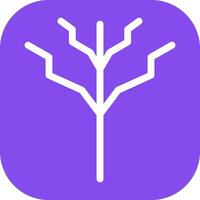 Tree with no leaves Vector Icon