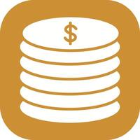 Stack of Coins Vector Icon