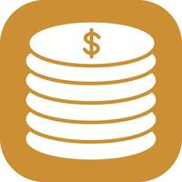 Stack of Coins Vector Icon