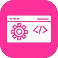 código mejoramiento vector icono