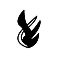 espirulina icono en vector. logotipo vector