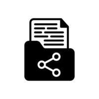 Data Sharing icon in vector. Logotype vector