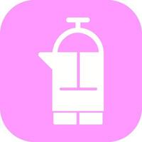 French Press Vector Icon