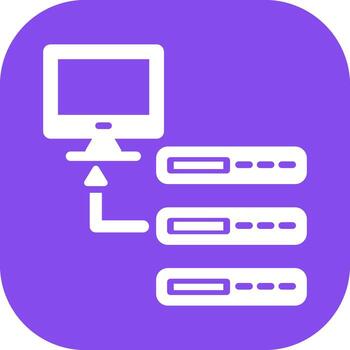 icono de vector de base de datos