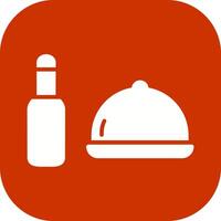 Food and Beer Vector Icon