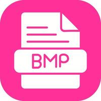 icono de vector de bmp