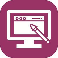 Edit Webpage Vector Icon
