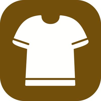 T Shirt with Lines Vector Icon