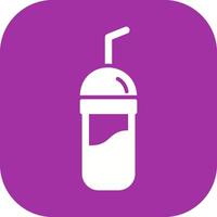 Chocolate Shake Vector Icon