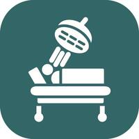 Operating Room Light Vector Icon