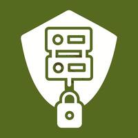 Secure Server Vector Icon