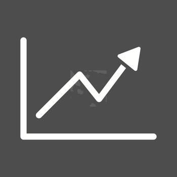 Graph Vector Icon