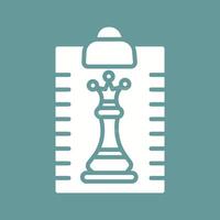 Clipboard Chess Vector Icon