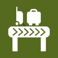 Luggage Carousel Vector Icon