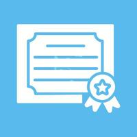 Certificate Vector Icon
