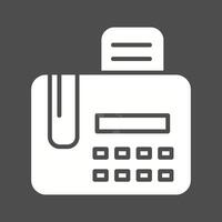 Fax Machine Vector Icon