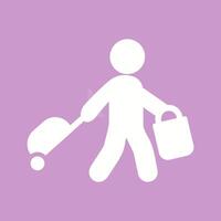 Carrying Bag Vector Icon