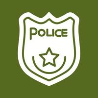 Police Badge I Vector Icon