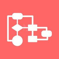 Flowchart Vector Icon