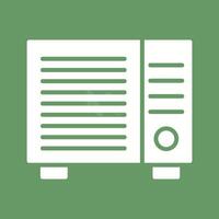 AC Window Unit Vector Icon