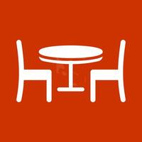 Dining Table I Vector Icon