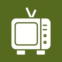 icono de vector de tv