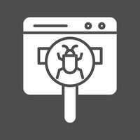 Web Bug Vector Icon