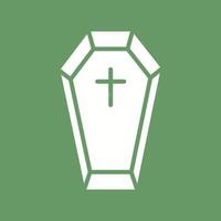 Coffin Vector Icon