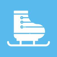 Ice Skating Vector Icon