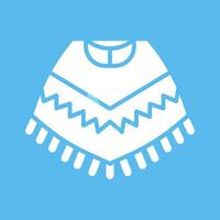 Poncho Vector Icon