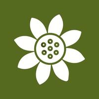 Sunflower Vector Icon