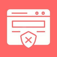 Unprotected Website Vector Icon