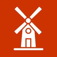 Windmill Vector Icon