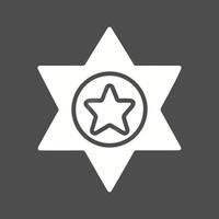 Sheriff Vector Icon