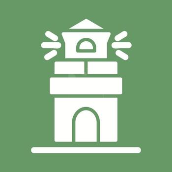 icono de vector de faro