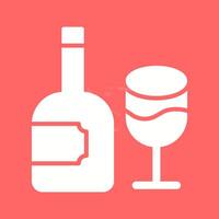 icono de vector de vino