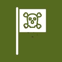 PIrate Flag I Vector Icon