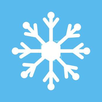Snowflake Vector Icon