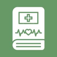 Medical Book Vector Icon