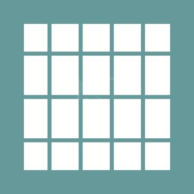 Table of Rates Vector Icon
